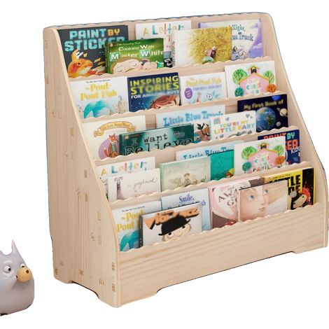 Étagère, Construction en Bois, Design Multi-Fonctionnel, Assemblage Facile (1/5)
