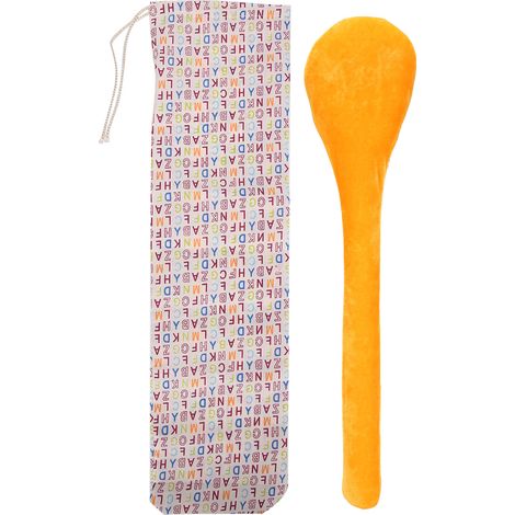 Bâton de massage manuel portable pour dos, cou, taille - Marteau de relaxation corporelle, préservation de la santé (Orange) (1/5)