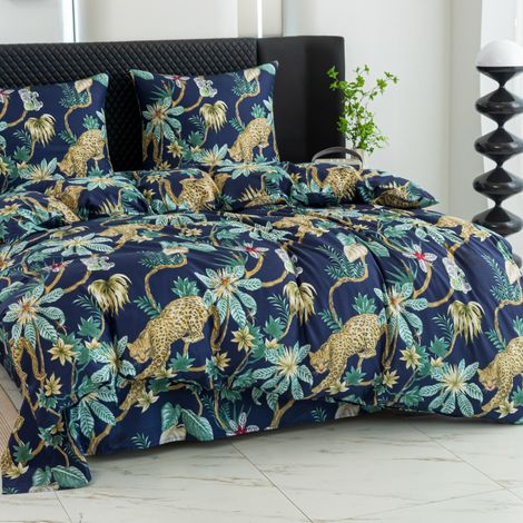 LITERIE COTON 3D 220x200 CHAT SAUVAGE (1/5)