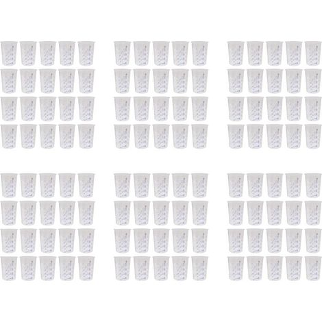 Juego de 120 vasos desechables de plástico para mezclar pintura y resina epoxi, 600 ml. (1/4)