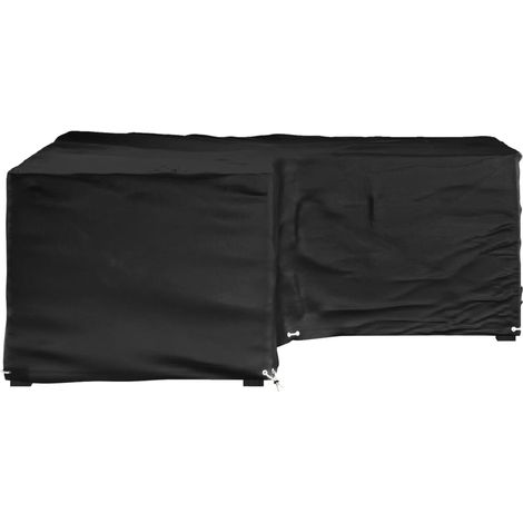 Maison Exclusive - Copertura Mobili da Giardino a L 12 Occhielli 185x185x70 cm (1/5)