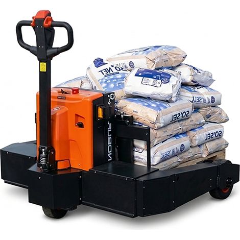 Transpalette électrique tout terrain - Fourche 1070x1050mm - Charge max 1500kg - RTE15 (1/5)