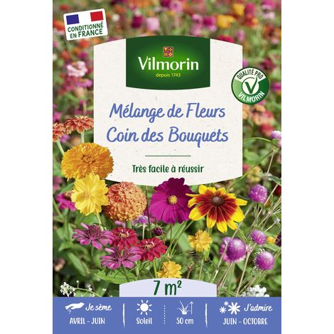 Vilmorin Coin Bouquets - 7 m² - Mélange de fleurs (1/2)