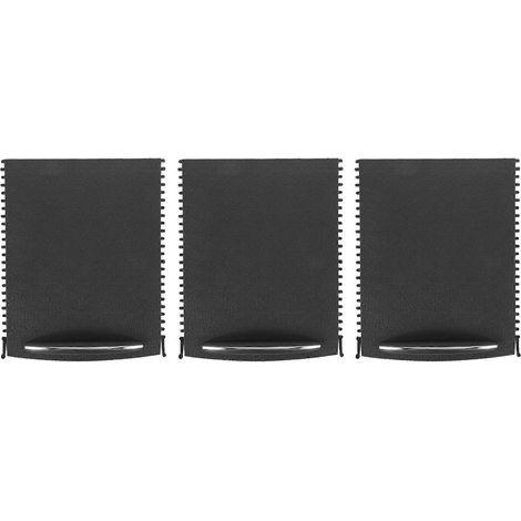 3X Couvercle de volet coulissant pour porte-gobelet de console centrale de voiture Mercedes-Benz Classe C W203 2000-2007 (1/5)