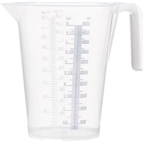 Broc doseur transparent gradué 5L PRESSOL 07 065