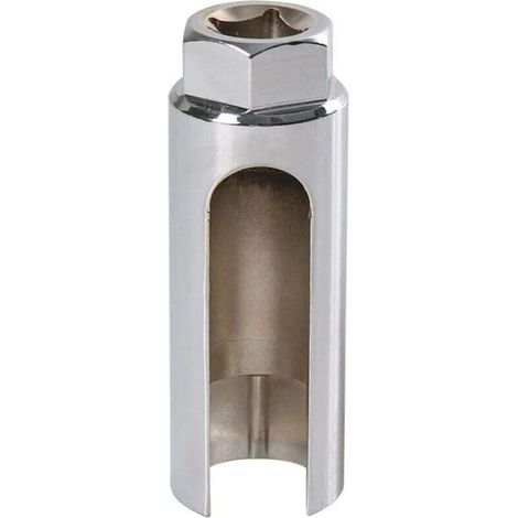 Douille de 21 mm pour sonde lambda, douille universelle pour sonde lambda, clé à douille pour démontage de capteur automobile, outil spécial pour l'installation et la réparation de la sonde lambda (1/4)
