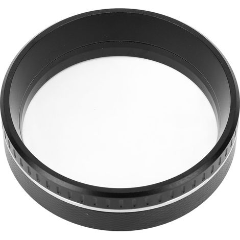 Imbuto dosatore magnetico per caffè, in lega di alluminio, con anello antipolvere per portafiltro della macchina, nero, 54 mm/2,13 pollici. (1/5)