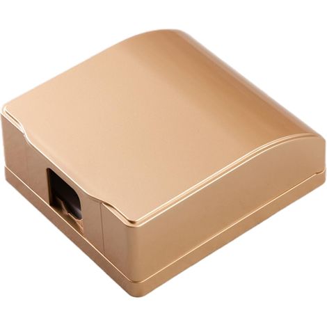 Cache Prise Type 86, Boîtier Étanche pour Prise Interrupteur, Protège la Prise des Influences Environnementales Telles que la Poussière et l'Humidité (1/4)