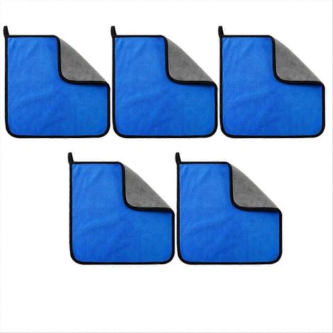 Serviettes de nettoyage pour voiture, cadeaux de nettoyage, serviettes d'entretien ménager, chiffons ménagers, serviettes de nettoyage professionnelles pour voiture (1/5)