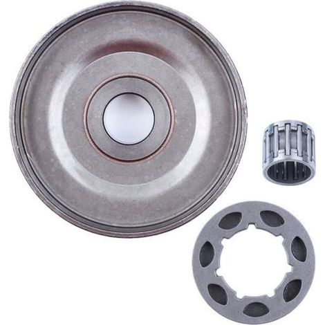 38-7 dents Tambour d'embrayage à chaîne Cage d'aiguille de jante de pignon pour Husqvarna 445 450 E 345 340 346XP 350 351 353 (1/5)