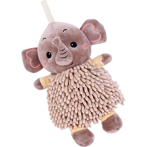 Serviette À Main Boule Duveteuse Absorbant Séchage Rapide Décoratif Puff Sec Éléphant Absorbant Pour Salle De Bain, Cuisine, Spa, Gym, Plage, Bord De Piscine, Garçons, Filles, , Adultes, (1/5)
