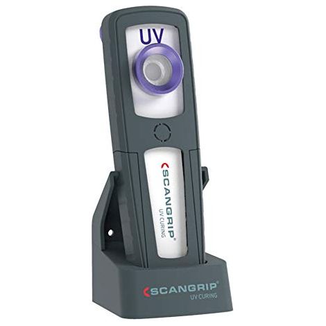 SCANGRIP Lampada UV-LIGHT CURING LAMPADA PORTATILE A LED FLESSIBILE PER LA POLIMERIZZAZIONE UV DI PICCOLE E MEDIE AREE (1/4)