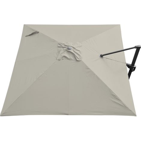 PROLOISIRS Toile Parasol Mat Déporté NH Tilt 3x3/8 Polyester 250gr Gr6 - Sand