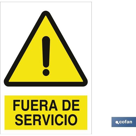 Warnschild "Außer Betrieb" (210x148 mm) COFAN A63PL210148