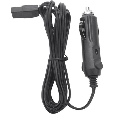 Nevera portátil para coche de 12 V, con cable para encendedor de cigarrillos de 2 m, para una refrigeración rápida y silenciosa.