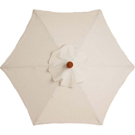 Housse de rechange pour parasols à bras de 3,6 mètres. Housse de rechange pour auvents de jardin. Housse de rechange beige pour auvents uniquement. (1/4)