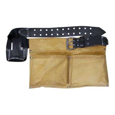Poche d'électricien, Sacoche à Outils Professionnelle, Hardware Tools Sac Ceinture,Réglable Porte-Outil Sac de Ceinture avec Plusieurs Poches pour Outils Marteau Lampe de Poche et Clés. (1/5)