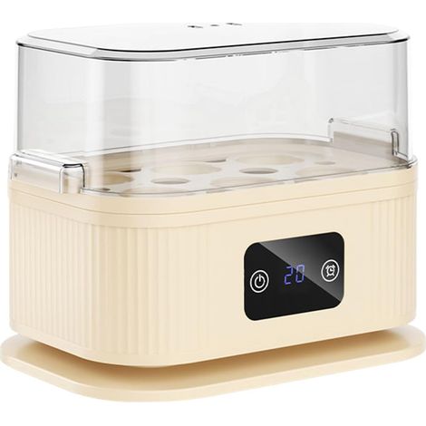 Oeufs Électrique 6 Œufs Minuteur, 200W, Arrêt Auto, Vapeur, Transparent, Petit Déjeuner, Multifonction (1/5)