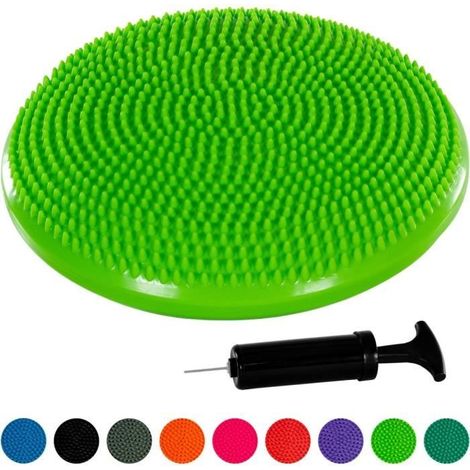 Coussin d'équilibre et d'assise gonflable MOVIT - Vert - 33cm (1/4)