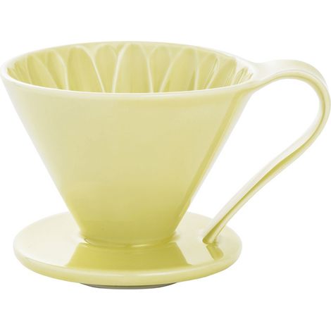 Cafetera de goteo de cerámica - taza Arita 4 amarilla CFD-4YE (1/5)