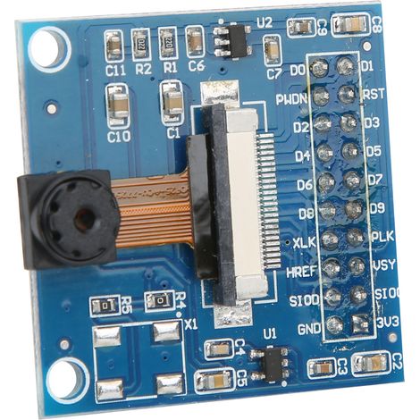 OV7725 0,3MP STM32 SCM Kameramodul-Adapter-Entwicklungsboard für Arduino und Raspberry Pi (1/5)