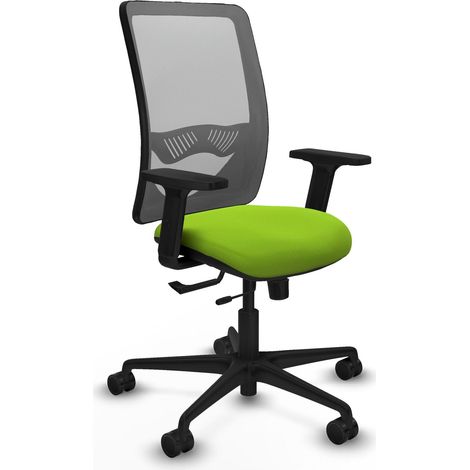 Chaise de bureau piqueras y crespo Zulema noir accoudoirs ajustables (1/2)