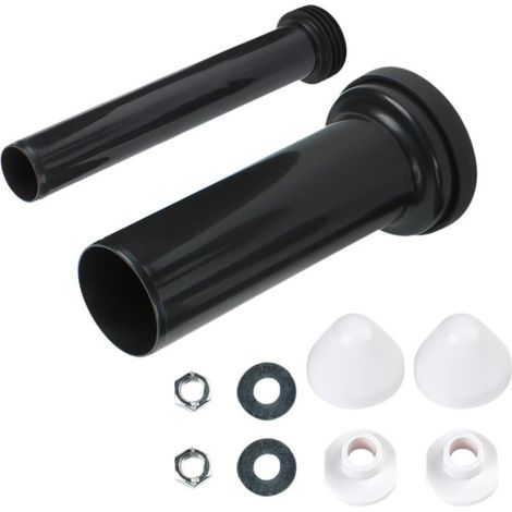 Kit de Raccordement pour WC Suspendu, Jeu de Manchettes pour Cuvette Suspendue Réf, Bidets, Tuyau d'évacuation et un Tuyau de Remplissage avec Joints (1/5)