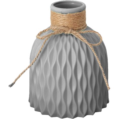 Vase Plastique - Hauteur 30 cm - Pour Décoration Intérieure, Mariage, Salon, Bureau - Lot de 1 (1/5)