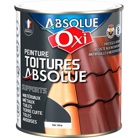 Owatrol – Peinture toiture OXI ABSOLUE 10L – Antirouille microporeuse pour tuiles béton et fibrociment – RUSTOL TECHNOLOGY pour adhérence optimale (1/2)