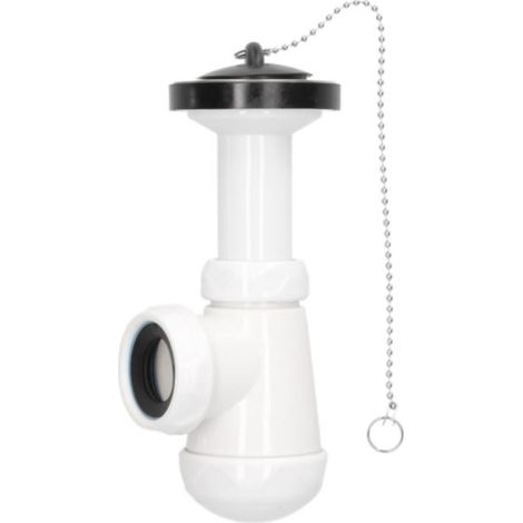 GSC 404035002  Sifone bottiglia estensibile corto uscita Ø40mm riduzione lavabo Ø32mm - rubinetto bidet (1/2)