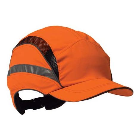 Casco contra golpes -First Base 3 Classic- naranja con reflectante