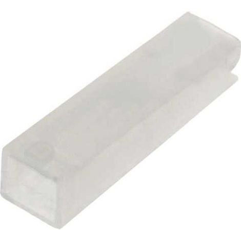 Bloc pour Faston Femelle 2,8 de Face Nylon Neutre