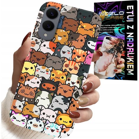 Custodia per Samsung Galaxy S25 edge - retro con simpatici gattini, gatti, custodia (1/5)