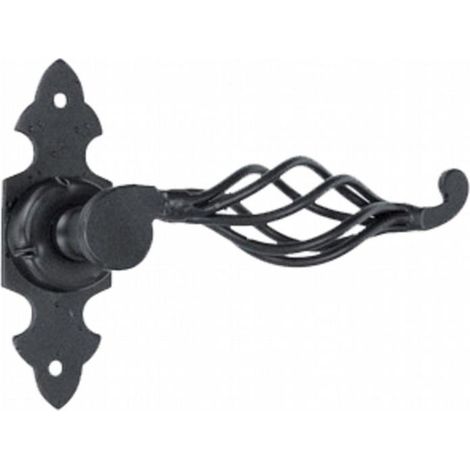 FPLUS juego manill.farol.plac.120x40  73121 , MANILLA FAROLILLO PLACA DE FORJA 110X40