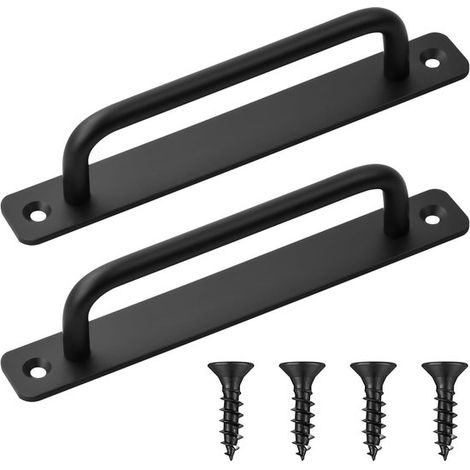 2 maniglie scorrevoli resistenti per porte da fienile, ideali per armadi, garage e mobili. (1/5)
