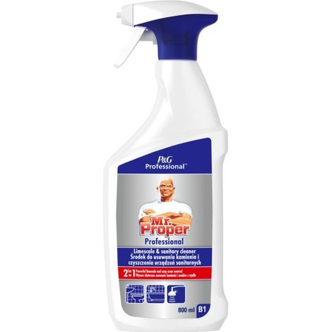 MRPROPER 2 in 1 Disincrostante e detergente sanitario 800 ml (1/3)