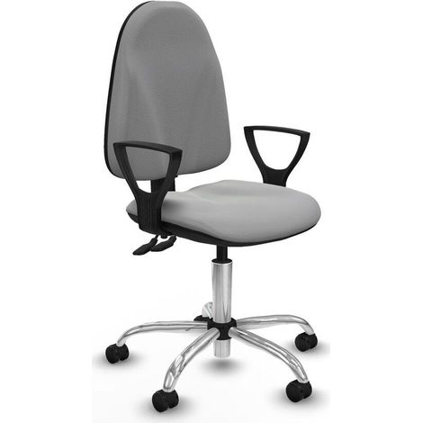 Piqueras et Crespo BFN05RP chaise bureau gris clair ergonomique