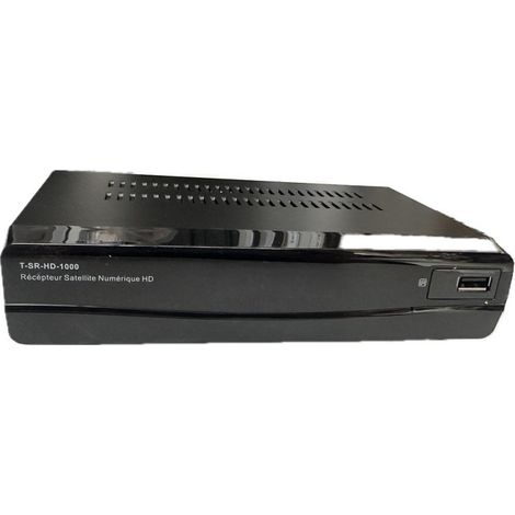 Telefunken – Récepteur démodulateur satellite HD – Sortie USB/HDMI/SCART – Réception chaînes étrangères FTA ASTRA/HOTBIRD – 2 ports péritel