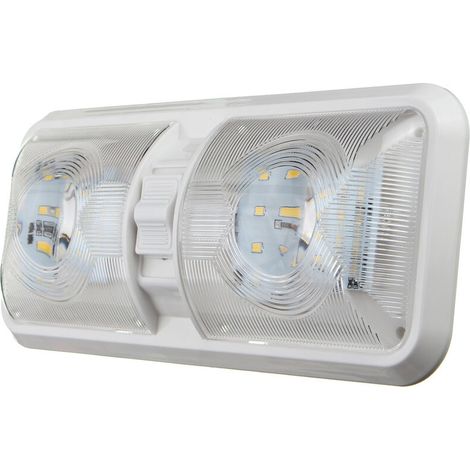 VURAHOME - 48Led 2835 Smd Plafonnier éclairage Double interi Pour Caravane Camping Camion (1/4)