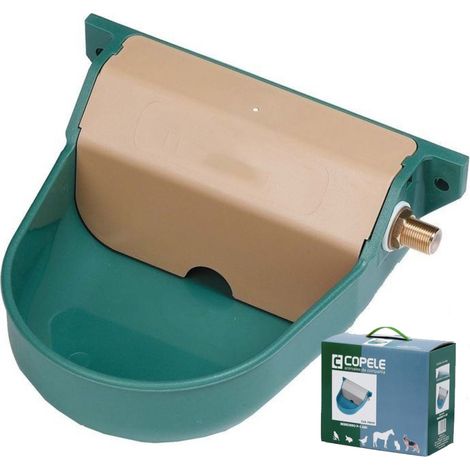 Abbeveratoio Automatico in Plastica per Cani. 20 x 22 x 10 cm. Funziona con Livello Costante dell'acqua