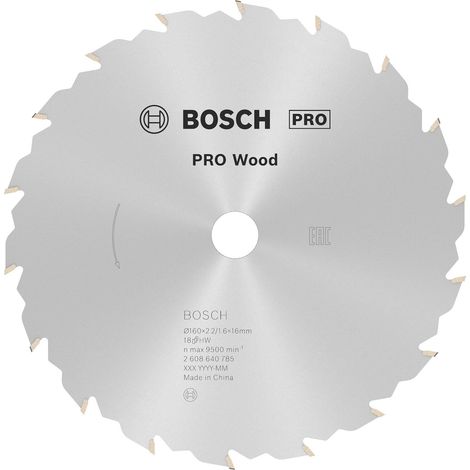 Disco da sega circolare PRO Wood, 160 x 2,2 x 16 mm, T18 (1/5)