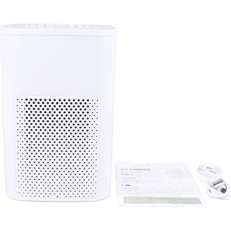 Purificateur d'air éliminant les odeurs de fumée secondaire, petit appareil de purification d'air pour chambre, bureau ou salon (1/5)