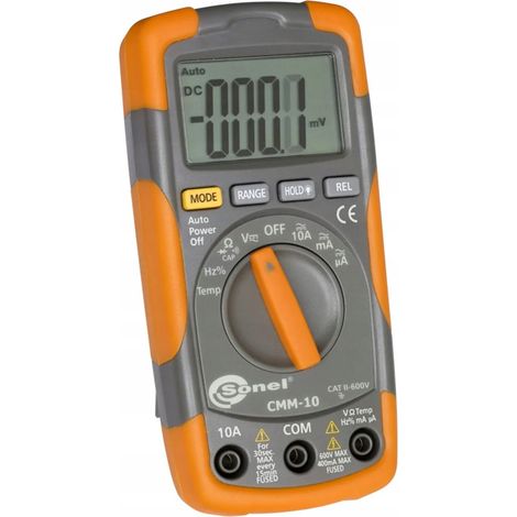 Multimètre digital Sonel cmm-10 double isolation IP40