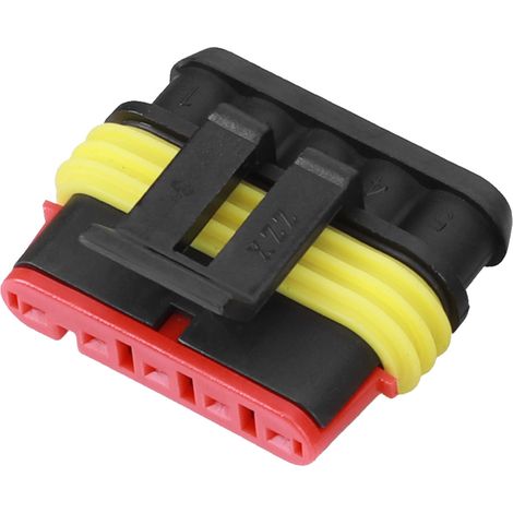 Connecteurs automobiles étanches, 5 jeux de connecteurs mâles et femelles à 5 trous (1/5)