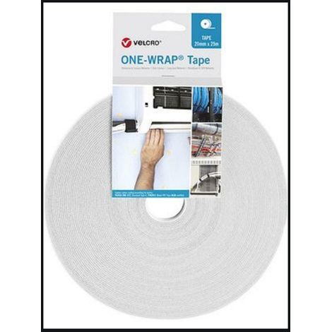 Fascetta preassemblata rolls with 25 meters white one wrap