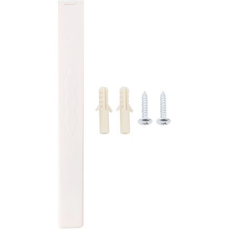 Étagère murale pliable en plastique pour vêtements, gain de place, idéale pour les entrées. (1/5)