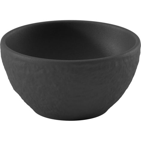 coupelle, noir, résistant au lave-vaisselle/micro-ondes, look ardoise caractéristique avec décor à la craie (1/2)