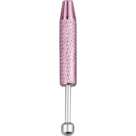 Pince à bec rond, pince à bijoux à quatre mâchoires, outils de serrage en alliage de zinc pour bijoux. (Ensemble de deux pièces, rose) (1/5)