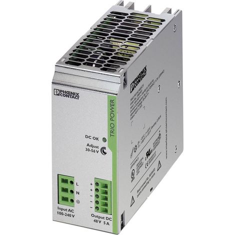 Phoenix contact 2866491 Alimentation pour rail DIN Phoenix Contact, série TRIO-PS/1AC/48DC/5 (1/2)