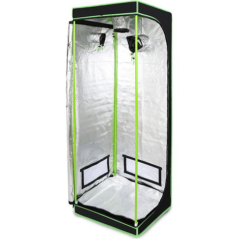 Randaco Armario de cultivo interior con tela Oxford 600D resistente, ignífuga y antidesgarro 60x60x180cm (1/5)